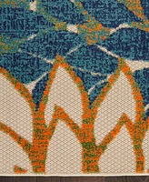 Nourison Home Aloha ALH05 2'3"x8' Runner Area Rug