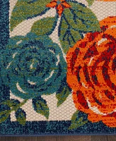 Nourison Home Aloha ALH32 2'3"x8' Runner Area Rug
