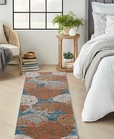 Nourison Home Seaside SDS04 2'3"x7'6" Runner Area Rug