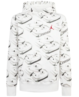 Jordan Big Boys 23 Fadeaway Fleece Hoodie