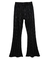 Stella 88 Big Girls Textured Knit Flare Pant