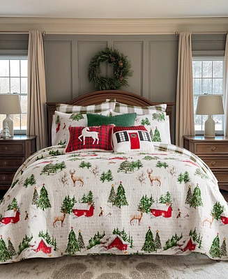 Levtex Tatum Pines Reversible -Pc. Bedspread Set