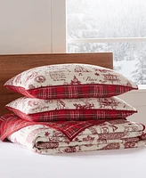 Levtex Yuletide Reversible 3-Pc. Bedspread Set, King/California King
