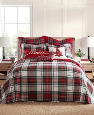 Levtex Spencer Plaid Reversible Bedspreads