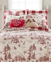 Levtex Winter Sleigh Ride Reversible -Pc. Quilt Set