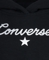 Converse Big Girls Shine Core Boxy Hooded Sweatshirt