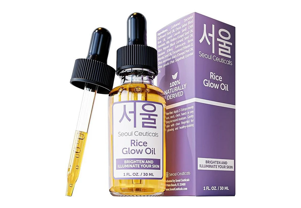 Seoul Ceuticals Korean Skin Care Rice Glow Oil K Beauty Skincare