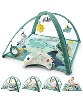 The Peanutshell Dino 7-in-1 Activity Play Gym & Play Mat for Baby