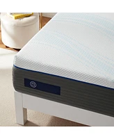 Clara Clark Premium 12" Adjustable & Personalizable Cooling Hybrid Spring & Memory Foam Mattress