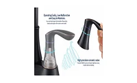 Slickblue 2-Handle 4-Inch Oil Rubbed Bronze Bathroom Faucet for Vanity Sinks, Includes Pop-Up Drain and Supply Hoses