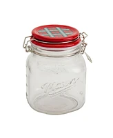 Tabletops Gallery Holiday Mason Jars, Set of 2