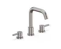 gaomon Bathroom Sink Faucet,Bathroom Faucet 3 Hole with Stainless Steel Pop Up Drain and cUPC Lead-Free Hose