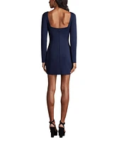 Tadashi Shoji Women's Aza Beaded Scuba Mini Dress