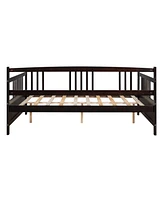 Slickblue Full Daybed with Support Legs, Versatile Bed Frame for Living Room & Guest