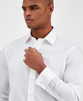 B by Brooks Brothers Men's Regular-Fit Tuxedo Dress Shirt