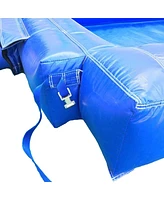 Pogo Bounce House Blue Pool Attachment for Crossover Combo Units | 8' Foot x 6' Foot | Only Compatible with Pogo Crossover Inflatables | for Use with