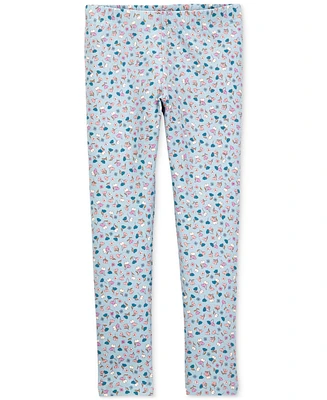 Carter's Little & Big Girls Floral-Print Stretch Leggings