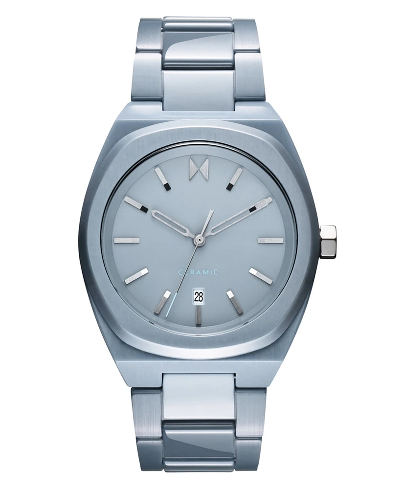 Mvmt Men's Odyssey Ii Gray Ceramic Bracelet Watch ,40mm