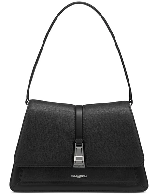 Karl Lagerfeld Paris Mercerie Medium Leather Satchel