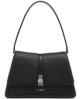 Karl Lagerfeld Paris Mercerie Medium Leather Satchel