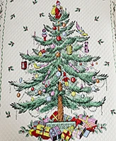 Spode Christmas Tree Reversible -Pc. Quilt Set