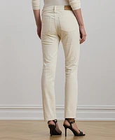 Lauren Ralph Women's High-Rise Straight Ankle Jeans