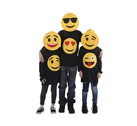 Dress Up America Winking Emoji Mask - Kids Boys & Girls