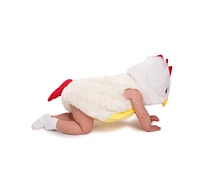 Dress Up America Rooster Onesie & Hood Costume Set