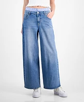 And Now This Women's Boxer High Rise Wide Leg Jeans, Exclusively at Macy's