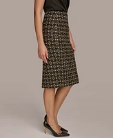 Donna Karan New York Women's Tweed Pencil Skirt