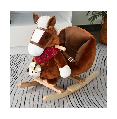 Slickblue Top Baby Rocking Horse for Kids Safe and Engaging Ride-On Toy for Young Children