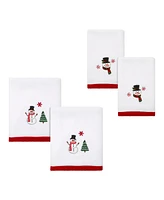 Avanti Winter Snowman Cotton Hand Towel, 28" x 16"