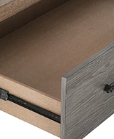 Portmore California King Panel Storage Bed (with soft close drawers), Created for Macy's