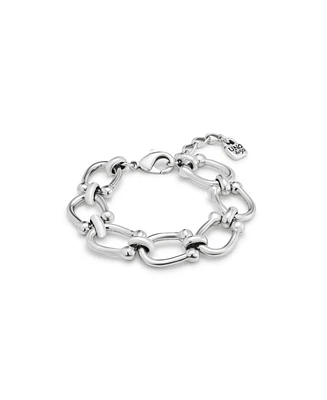 UNOde50 Medium Sized Oval Links Metal Alloy Bracelet