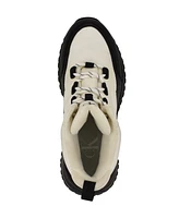 Calvin Klein Women's Noanne Lace Up Casual Lug Sole Booties