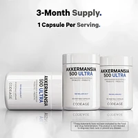 Codeage Akkermansia Muciniphila Probiotic Ultra - High-Potency 500M AFUs Akkermansia Probiotic Supplement