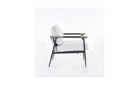 Slickblue Modern Chic Accent Chair with Metal Frame - Stylish Seating for Any Space