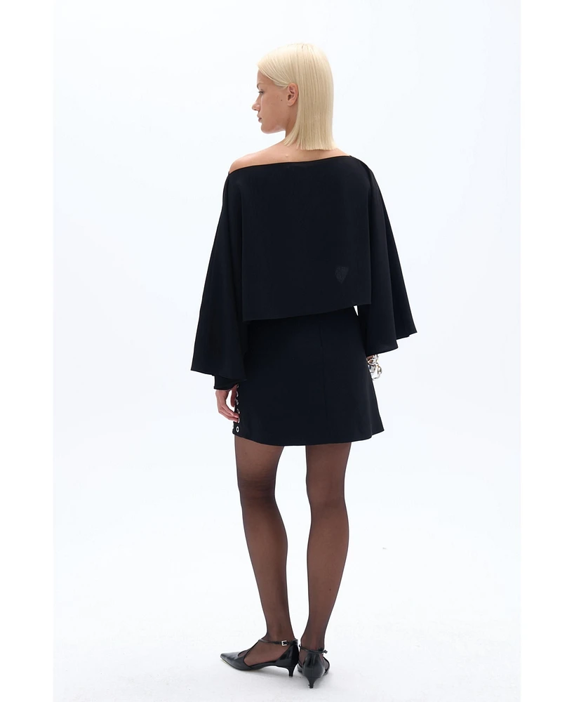 Nocturne Women's Boat Neck Blouse