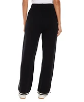 Three Dots Women's Hazel Solid-Color Pull-On Pants