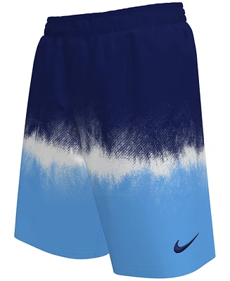 Nike Big Boys 7" Dip Dye Volley Swim Shorts