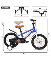 Streamdale Furniture Safe Kids Bike Durable Brakes, Pneumatic Tires, Sturdy Frame, Reflectors