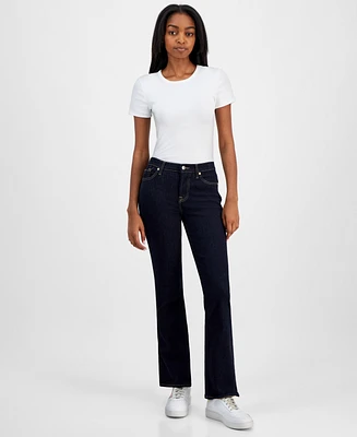 7 For All Mankind Women's Kimmie Tailorless Bootcut Jeans