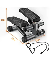 Streamdale Furniture Silent Fat-Burning Cardio Stepper with Adjustable Resistance