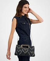 I.n.c. International Concepts Juditth Studded Heart Quilted Bag, Exclusively at Macy's