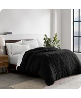 Bare Home Shaggy Faux Fur Duvet Cover