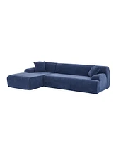 Streamdale Furniture Simplified Style L-Shape Modular Sectional Sofa