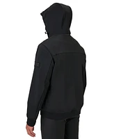 Outdoor United Men's Water-Resistant Hooded Soft-Shell Jacket