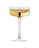 Anton Studio Designs Wave Champagne Coupes, Set of 2