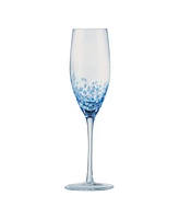 Anton Studio Designs Speckle Champagne Flutes, Set of 4