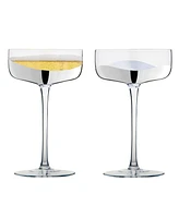 Anton Studio Designs Wave Champagne Coupes, Set of 2